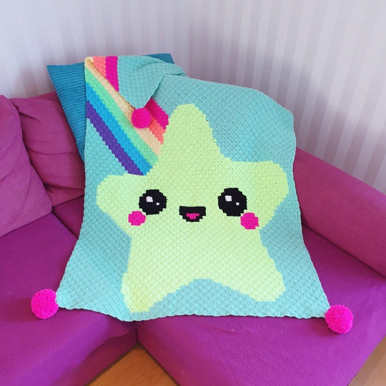 Kawaii Sternschnuppen - Decke