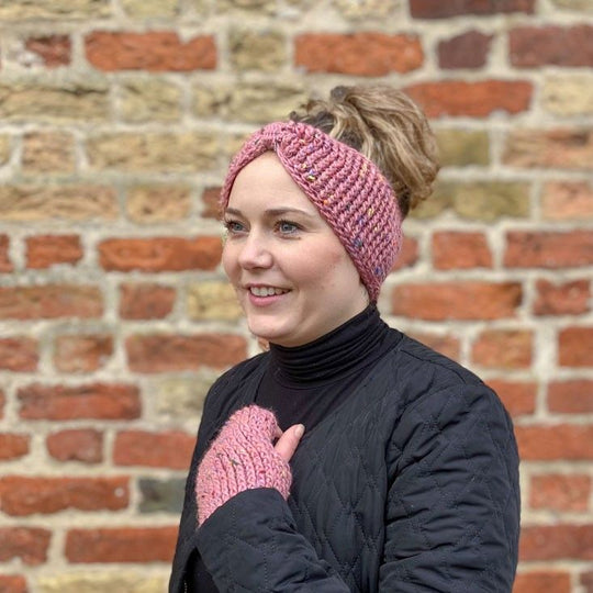 Tweed Stirnband