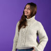 

Ulla - Sweater mit Zopf
1