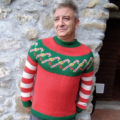 Merry Christmas - Herren-Pullover