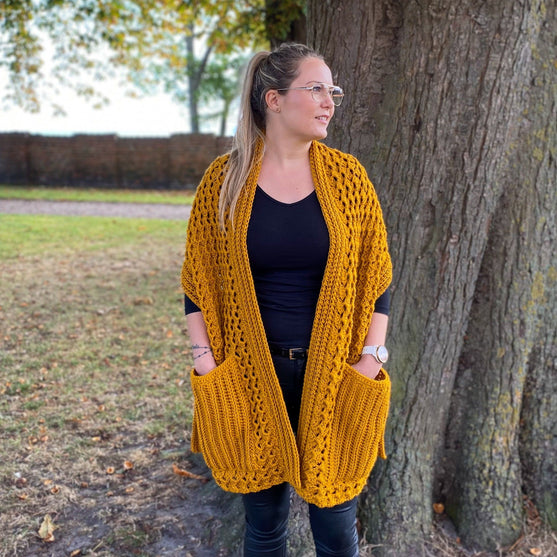 

Wonderful Fall - Schal mit Taschen
1