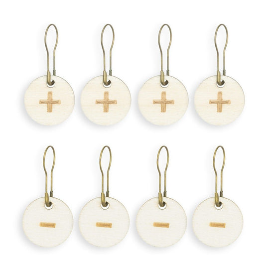 Maschenmarkierer für Zu- und Abnahmen +/- - Hobbii