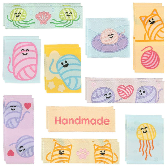 Etiketten mit Motiven - Yarniis - Hobbii